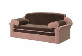 Диван-кровать Рик-1400 Вариант 3 каппучино, пудра