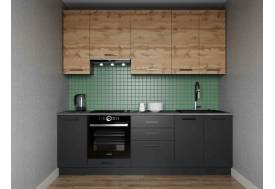 Кухонный гарнитур Дели 2400 (верх 950 мм)