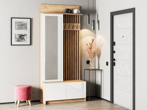 Вешалка Стоуби ВШ-1000 глянец белый