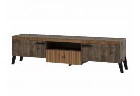Тумба ТВ №1 с ножками Ольга 3 дуб коми