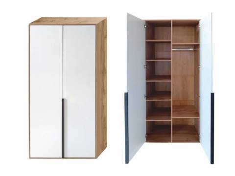 Шкаф 2х дверный Милан 800 2Д