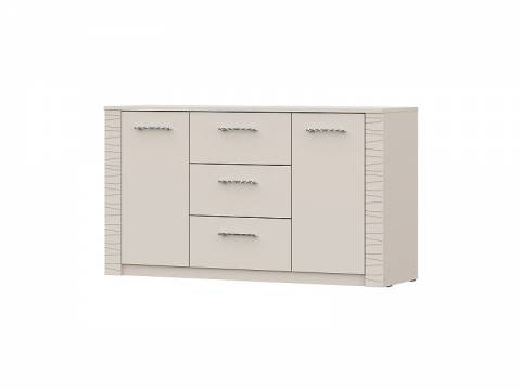 Комод 3 ящика двухстворчатый Калипсо