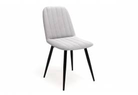 Стул Остин полоса светло-серый/черный - 4 шт