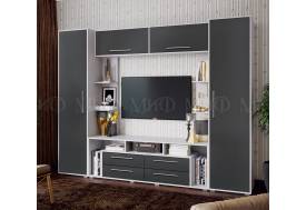 Гостиная Гармония Графит Софт, Белый