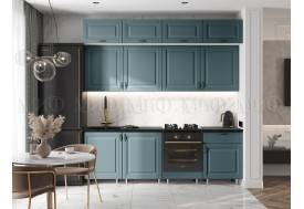 Кухня Престиж 2400 мм Браш Блю