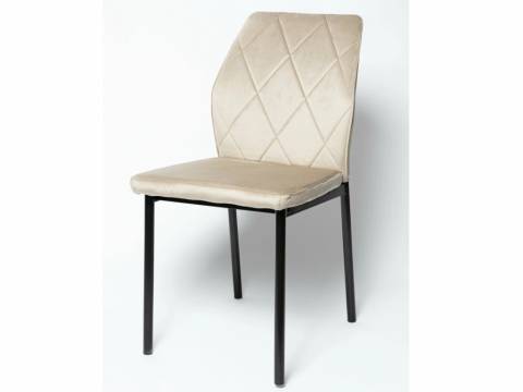 Стул DC 5001 бежевый вельвет