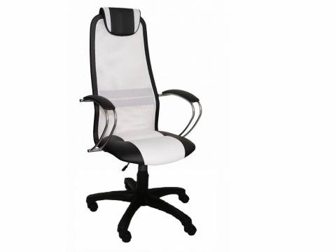 Кресло Элегия L1 черно-белое