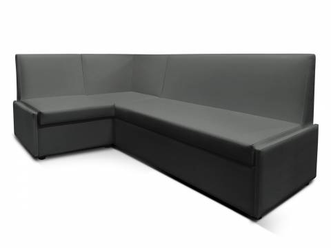 Угловой диван Призма ровная спинка со спальным местом вивальди 34