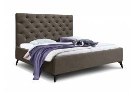 Кровать Фрейм 1200 Каретная стяжка высокие ножки без подъема вивальди 8