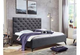 Кровать Фрейм 1400 Каретная стяжка высокие ножки без подъема вивальди 34