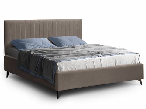 Кровать Фрейм 1200 Страйп высокие ножки без подъема вивальди 8