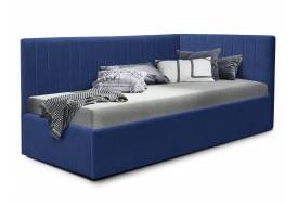 Кровать подростковая левая 800 Фрейм Страйп с подъемом барон 15