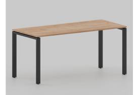 Стол с эффектом парения Лофт П-образные опоры черные ЛО.Кпп_8 800х1800 мм