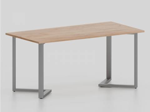 Стол У-образные опоры серые ЛО.КУ-6 600х1600 мм