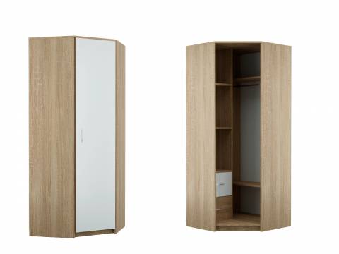 Шкаф угловой Дуэт NEW