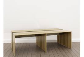 Стол для переговоров (О-4) Eclectic lite Дуб рокпайл-Мокко