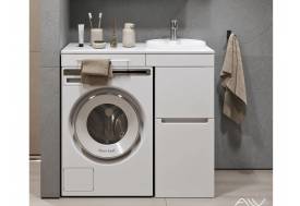 Тумба с раковиной Cosmetic 95 белая