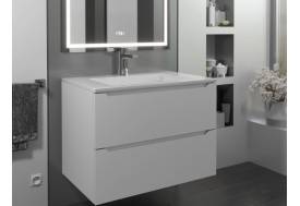 Тумба с раковиной Uperwood Tanos-Next белая матовая 70 см