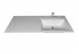 Раковина над стиральной машиной Uperwood Марсал правая белая