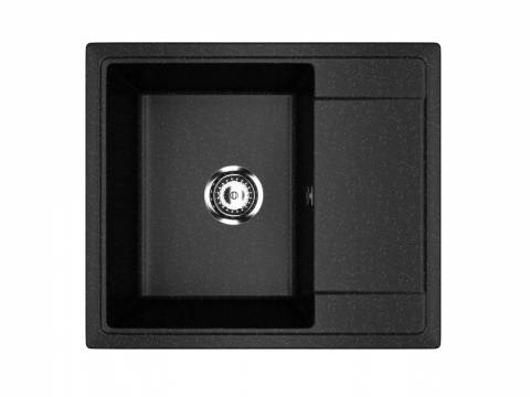 Кухонная мойка Uperwood ECON UPD-201-004 черная матовая