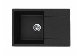 Кухонная мойка Uperwood ECON UPD-507-004 черная матовая