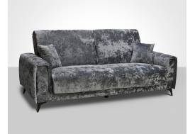 Диван Флирт 1 со съемным чехлом Сальса графит