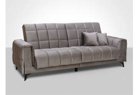 Диван Флирт 3 со съемным чехлом Фьере визон