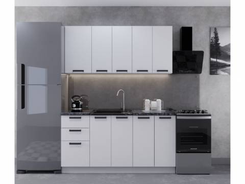 Кухня Фортуна 1600 мм Белый