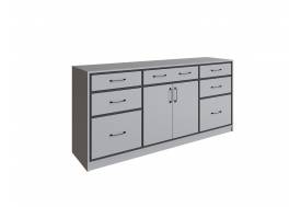 Комод Клео серый камень