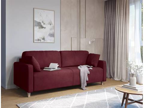 Прямой диван Стокгольм Ultra Berry