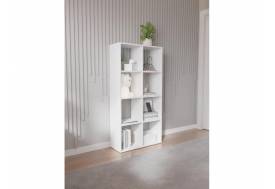Стеллаж напольный с полками арт. 323 белый