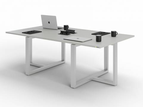 Стол для переговоров SP-3 с розетками 1200х2200 мм