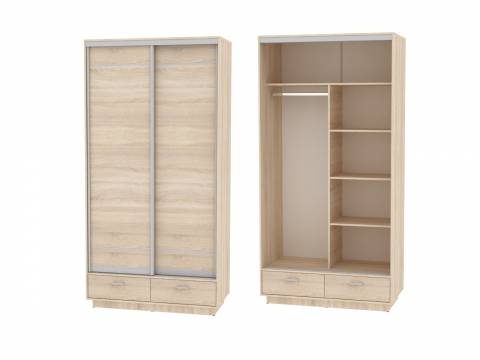 Шкаф-купе Весенний HK3 (D1D1)