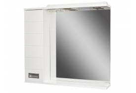 Шкаф зеркало Cube Куб 80 левый